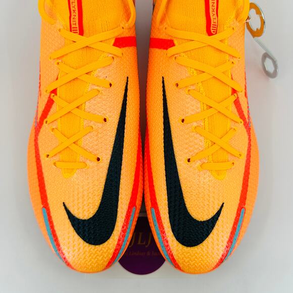 Nike Men\'s Phantom GT2 Elite SG Pro Soccer Cleats Laser Orange DC0753-809 Size 7 main image 9